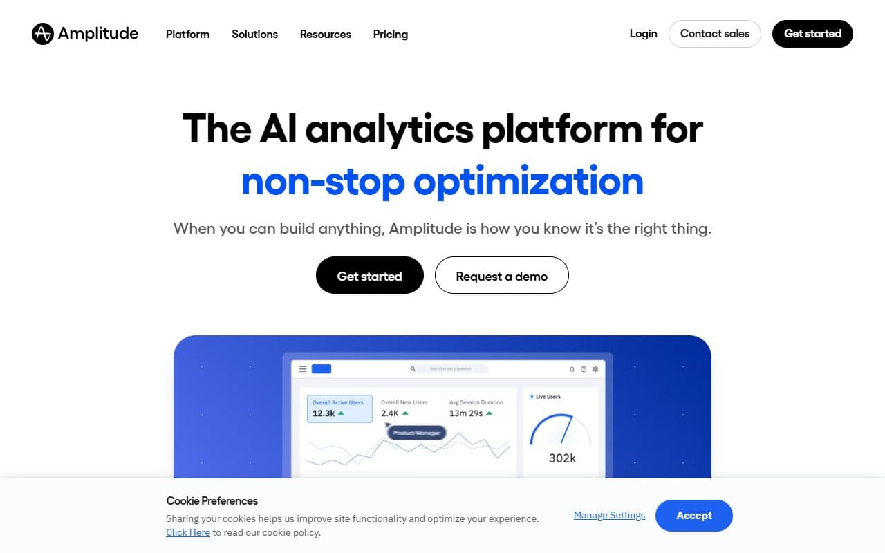 Amplitude screenshot
