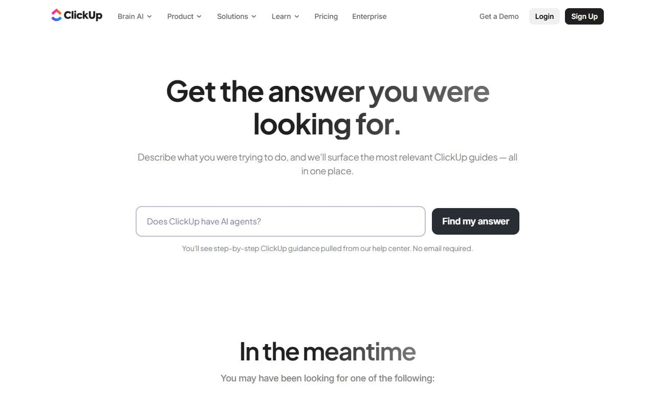 ClickUp Automations screenshot