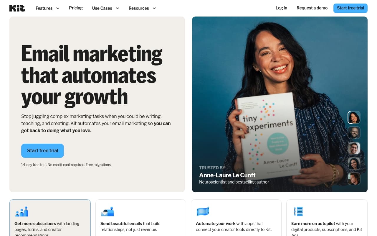 ConvertKit screenshot