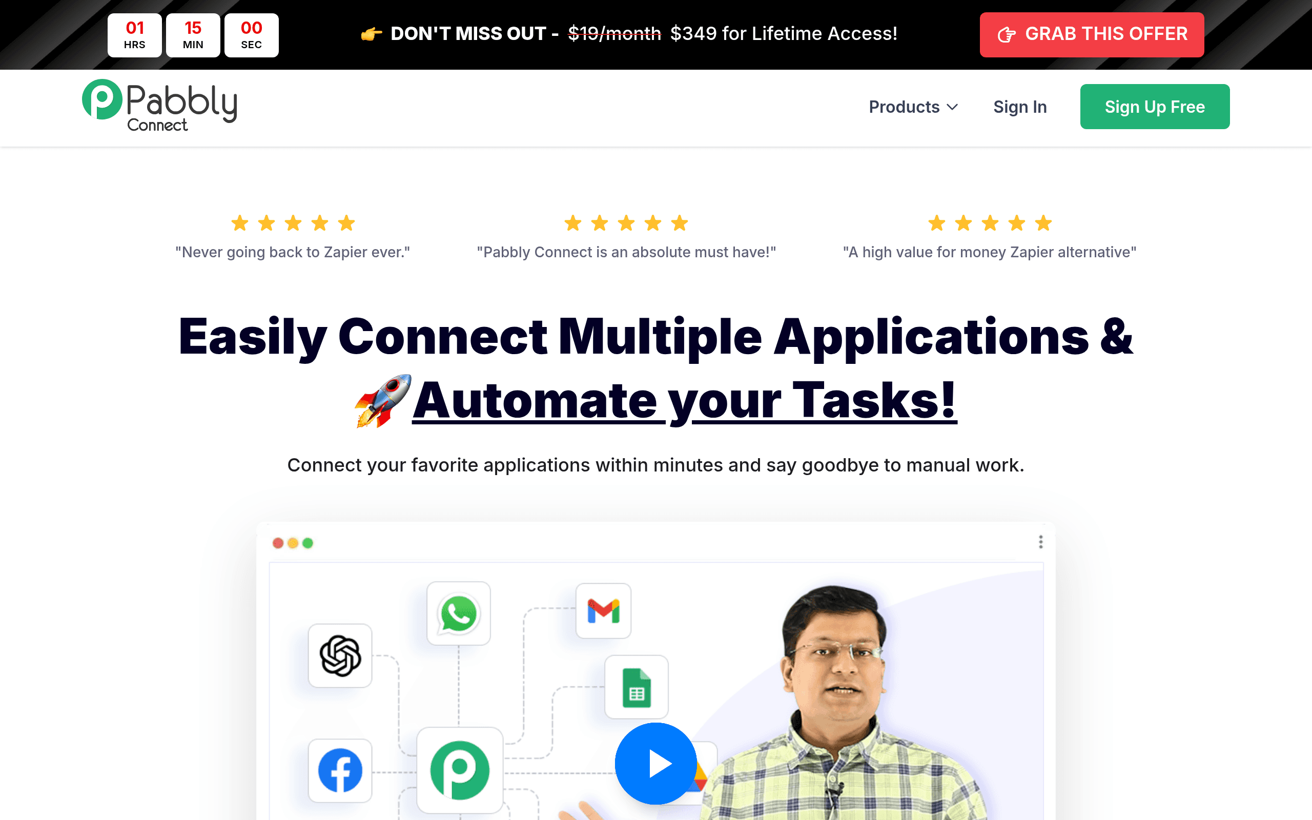 Pabbly Connect screenshot
