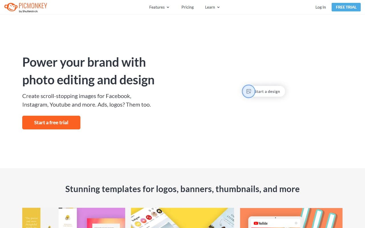 PicMonkey screenshot