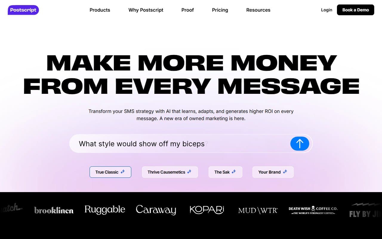 Postscript screenshot