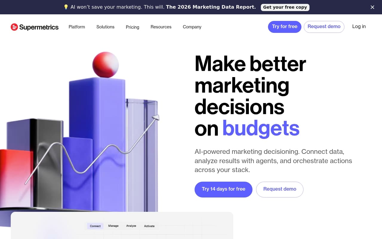 Supermetrics screenshot