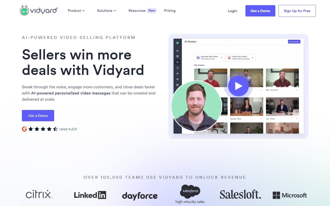 Vidyard screenshot